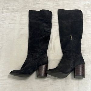 Steve Madden Black Heeled Boots